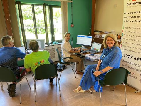 Training digital access to healthcare